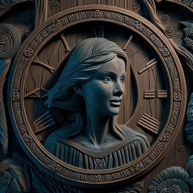3D model Nancy Drew Secret of the Old Clock game (STL)